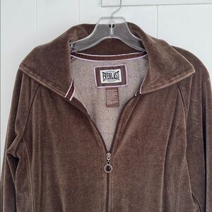 Everlast Chocolate Brown Zip-Up Jacket
